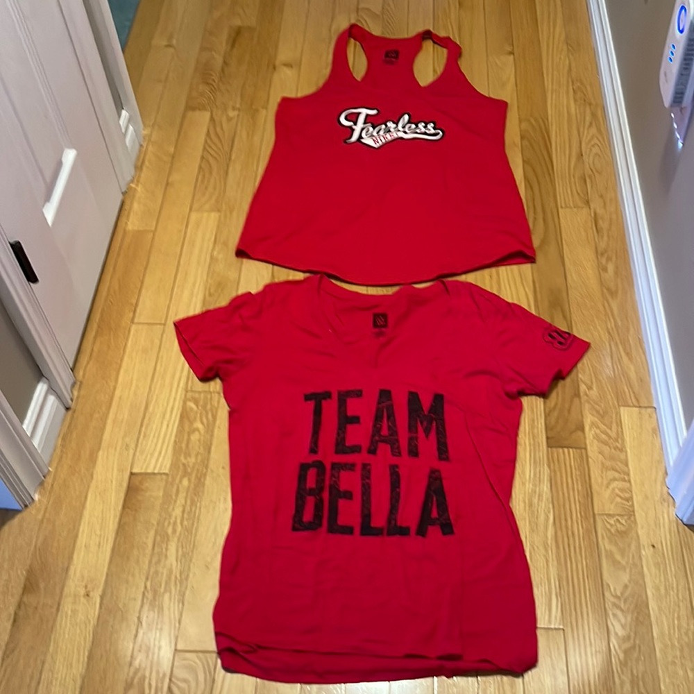WWE wrestlers NIkki & Bree Bella tops size xl